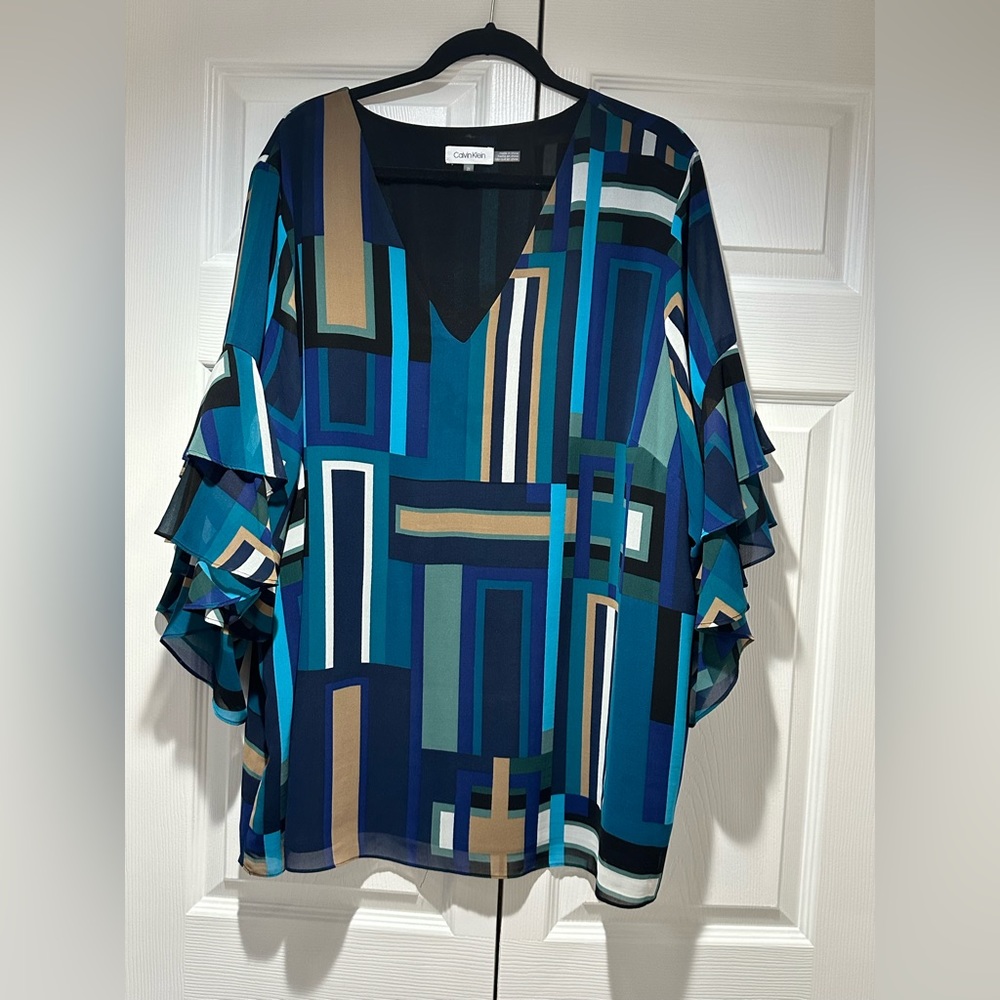 Calvin Klein 3X Blouse